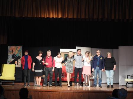 Gledališčniki Ljubiteljskega dramskega društva Sv. Jurij ob Ščavnici gostovali na Razkrižju 5